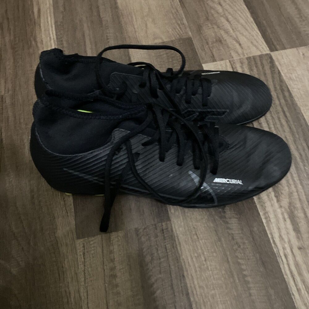Nike Shoes Mens 8.5 Mercurial Superfly Club Soccer Cleats Sneakers DJ5961 Black - Picture 5 of 7